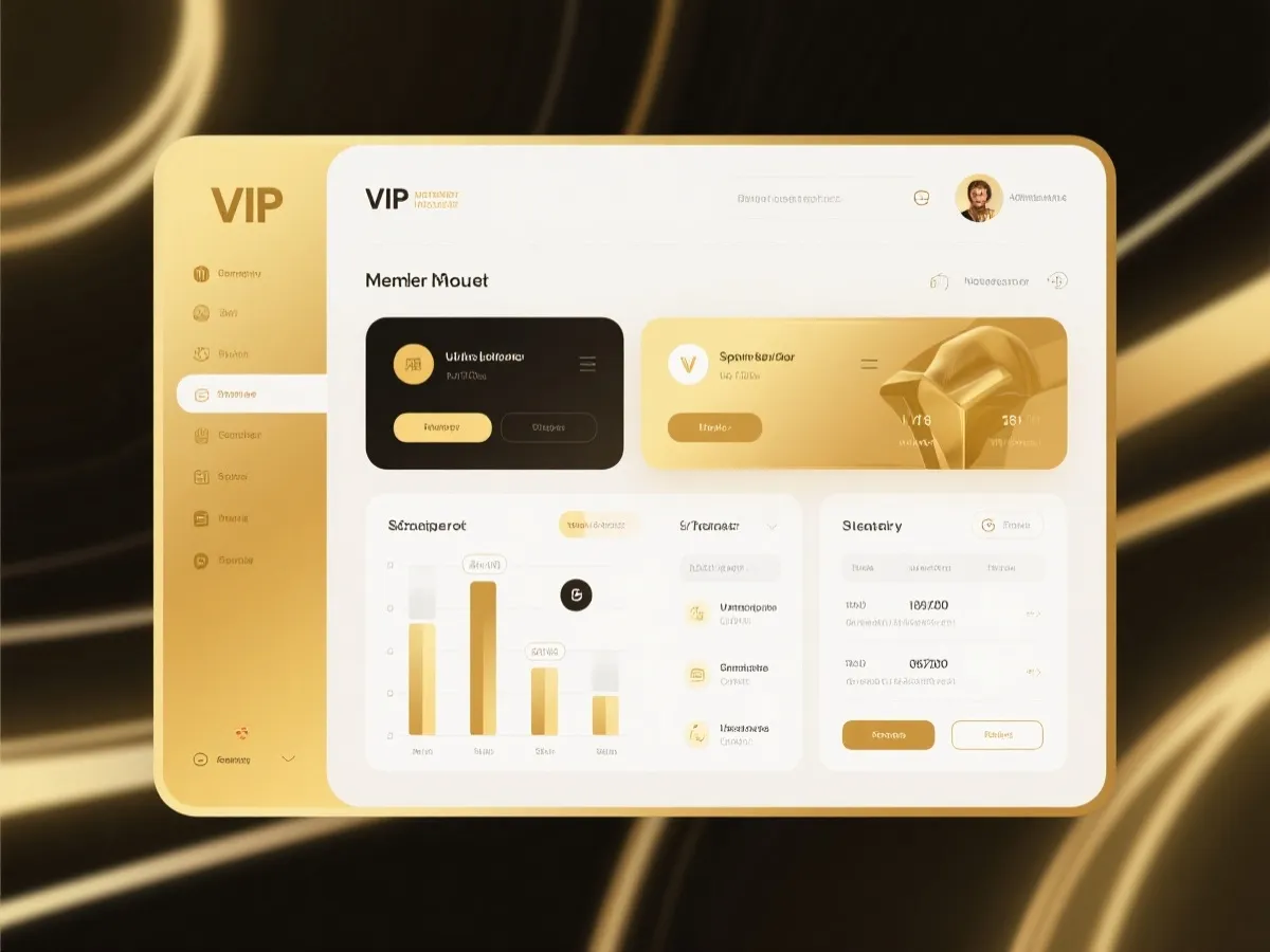 會員頁面導覽示意