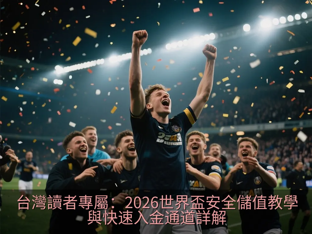 台灣讀者專屬：2026世界盃安全儲值教學與快速入金通道詳解